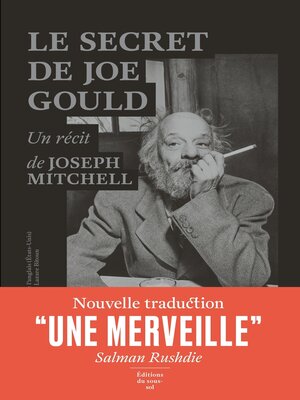 cover image of Le Secret de Joe Gould